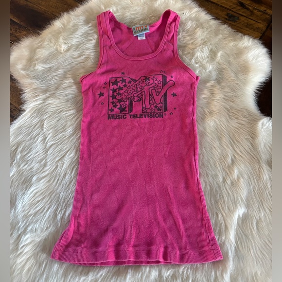 MTV Tops - MTV Pink Tank Top